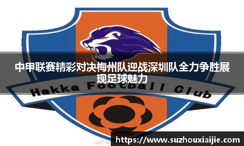 中甲联赛精彩对决梅州队迎战深圳队全力争胜展现足球魅力